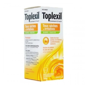 TOPLEXIL SANS SUCRE Sirop Flacon de 150 ml