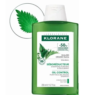 KLORANE Shampooing séboréducteur à l'Ortie Bio 400 ml