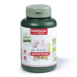 Nat & Form Cardiovasculaire Ail Bulbe Bio 200 gélules