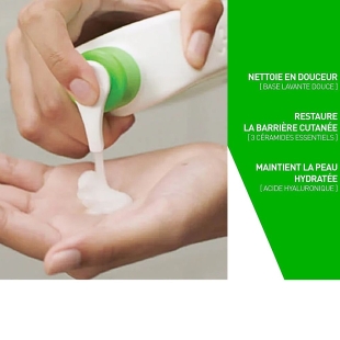 CERAVE - Crème Lavante Hydratante 473ml + Eco-recharge 473ml