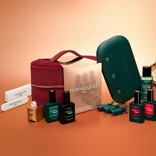MANUCURIST Coffret Cadeau Kit Manucure Semi-Permanente Green Flash Vernis semi-permanent
