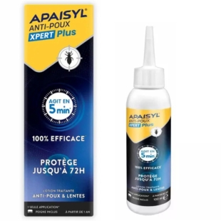 APAISYL - Xpert Plus Lotion Anti-Poux et Lentes