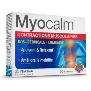 Myocalm Contractions Musculaires - 30comprimés