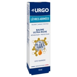 URGO - Baume ultra-riche Lèvres Abîmées - 10ml