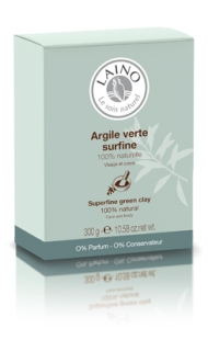 LAINO ARGILE VERTE Poudre Surfine (300g)