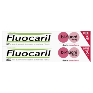 FLUOCARIL - Dentifrice Dents Sensibles Bi-fluoré 145mg - 2x75ml
