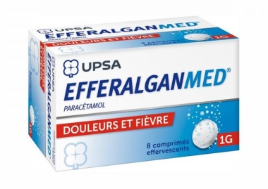 EFFERALGAN MED 1g - 8 Comprimés Effervescents