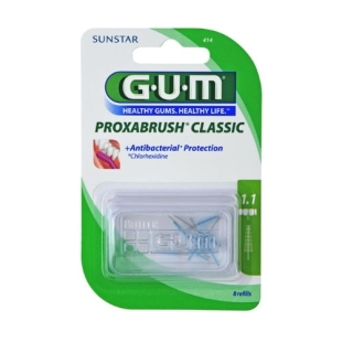 GUM Recharges 414 Brossettes Interdentaires x8