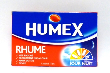 HUMEX RHUME JOUR NUIT (12 comprimés et 4 gélules)