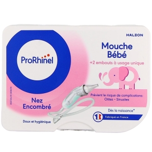 PRORHINEL - Mouche Bébé + 2 embouts à usage unique