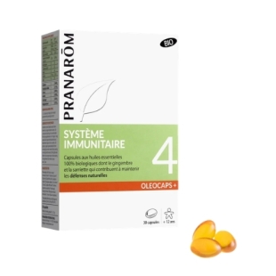 oleocaps immunite bio capsules huiles essentielles gingembre citron eucalyptus defenses naturelles hiver