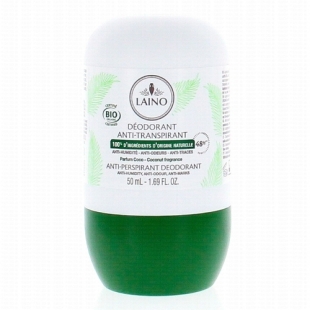 LAINO Déodorant anti-transpirant 48h Roll-on 50ml PARFUM COCO