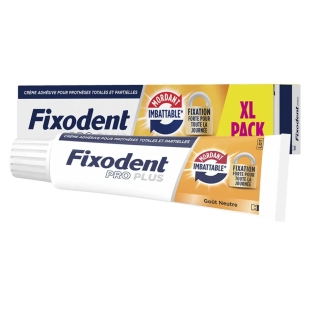 Fixodent Pro Plus - Mordant Imbattable, Crème Adhésive 57g