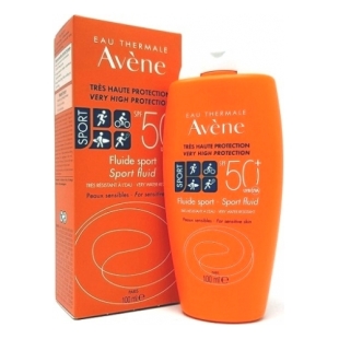 AVENE SOLAIRE 50+ Fluide Sport Lait Protection Solaire Sportifs (100ml)
