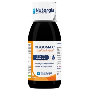 Nutergia - Oligomax Multiminéral - 150 ml