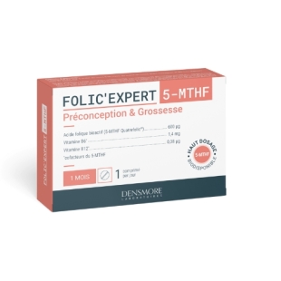 folic expert 5 mthf grossesse acide folique vitamine b9 b6 b12 densmore fertilite conception complement