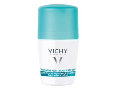 VICHY Déodorant Traitement Anti-Transpirant et Anti-Traces 48h Bille 50 ml
