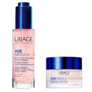 URIAGE - Coffret Age Absolu - Duo Sérum 30ml et Crème 15ml