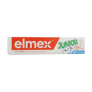 ELMEX JUNIOR Dentifrice tube de 75 ml