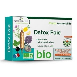 3 CHÊNES - Phyto Aromicell'R Détox Foie 20 ampoules