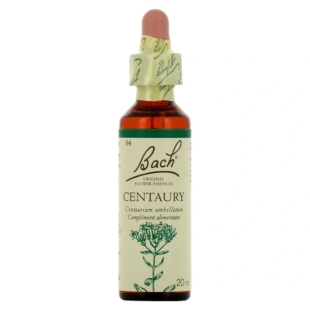 BACH - Fleur de Bach Original Centaury - Flacon compte-gouttes 20ml