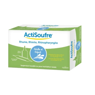 ACTISOUFRE (30 ampoules)
