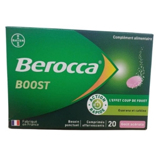 BEROCCA BOOST - 20 comprimés effervescents