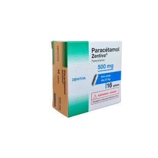 ZENTIVA - Paracétamol 500 mg dès 27 kg - 16 Gélules