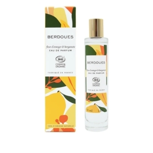 BERDOUES - Eau de Parfum Fleur d'Oranger et Bergamote Bio 50 ml