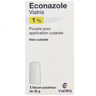 ECONAZOLE 1% - Poudre Application Cutanée - Flacon-poudreur de 30 gr- Viatris