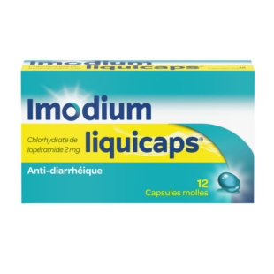 IMODIUM Liquicaps Diahrrée aigüe (12 Capsules Molles)
