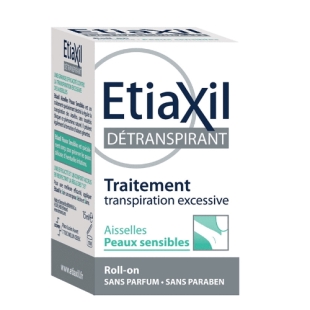 ETIAXIL Déodorant Roll on Détranspirant Transpiration Excessive (15 ml)