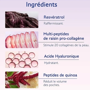 CAUDALIE Resveratrol-Lift Soin Liftant Regard anti-poches et lifte les paupières à l'acide hyaluronique 15 ml