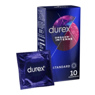 Durex Orgasm' Intense - 10 préservatifs