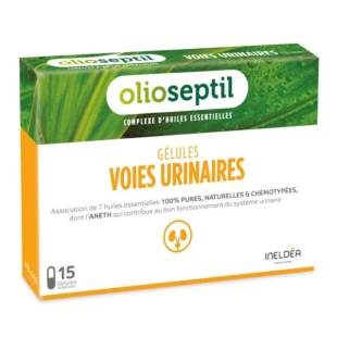 OLIOSEPTIL - Voies Urinaires - 15 Gélules