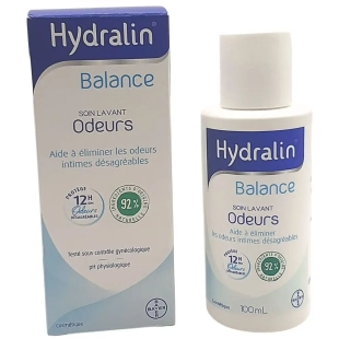 HYDRALIN Balance - Soin Lavant Intime Odeurs 100ml - Aide à éliminer les odeurs intimes pendant 12h.