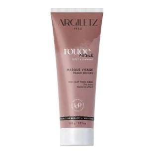 ARGILETZ - Masque Visage Argile Rouge Effet Illuminant - 100g