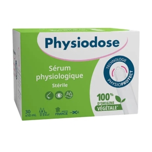 Physiodose - Sérum Physiologique Stérile Unidoses 30 x 10 ml