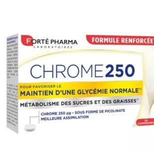 FORTE PHARMA - Chrome 250 - 30 comprimés
