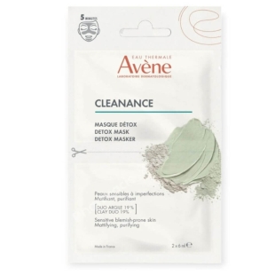 AVENE - Cleanance Masque Visage Détox - 6 ml x 2