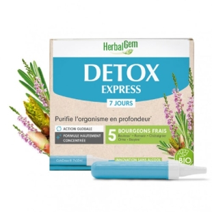 Herbalgem - Detox Express Monodose Bio - 7 monodoses