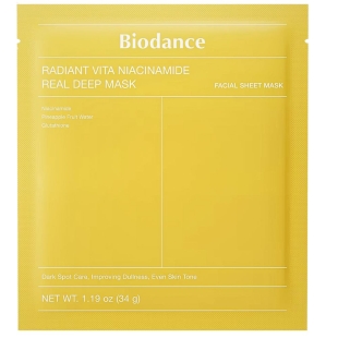 BIODANCE - Masque Radiant Vita Niacinamide 34g X1