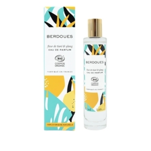 BERDOUES - Eau de Parfum Fleur de Tiaré et Ylang Bio 50 ml