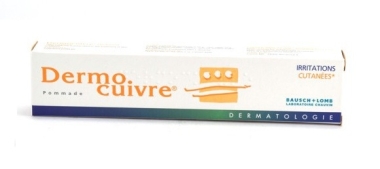 DERMOCUIVRE Pommade Irritations Cutanées 25 grammes