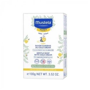 MUSTELA Savon Surgras Bébé au Cold Cream (100 g)