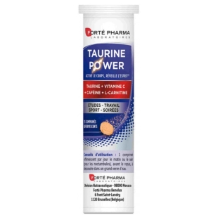 Forté Pharma - Taurine Power Booster D'Energie - 2 formats
