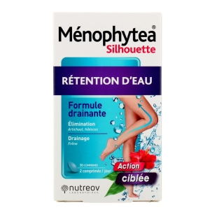 MENOPHYTEA Silhouette - Rétention d'Eau - 30 comprimés