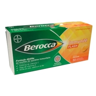 BEROCCA Immunité Flash 30 comprimés