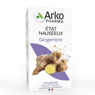 ARKOGELULES Bio - Gingembre Arkopharma - 40 Gélules