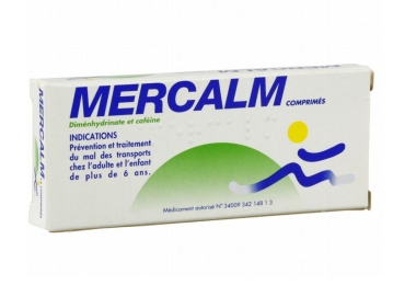 MERCALM 15 comprimés